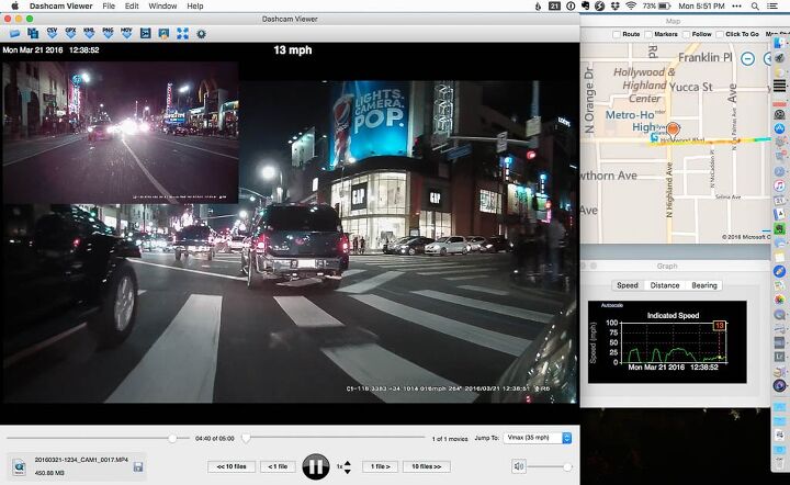 mo tested innovv k1 motorcycle camera review, Dashcam Viewer is able to access all of the metadata from the GPS that the Innovv K1 bakes into its movies Then it can show you where the video was taken on a map